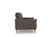 Наттен трёхместный диван-релакс Велюр Priority 235 (коричневый) арт. 4673739700297
